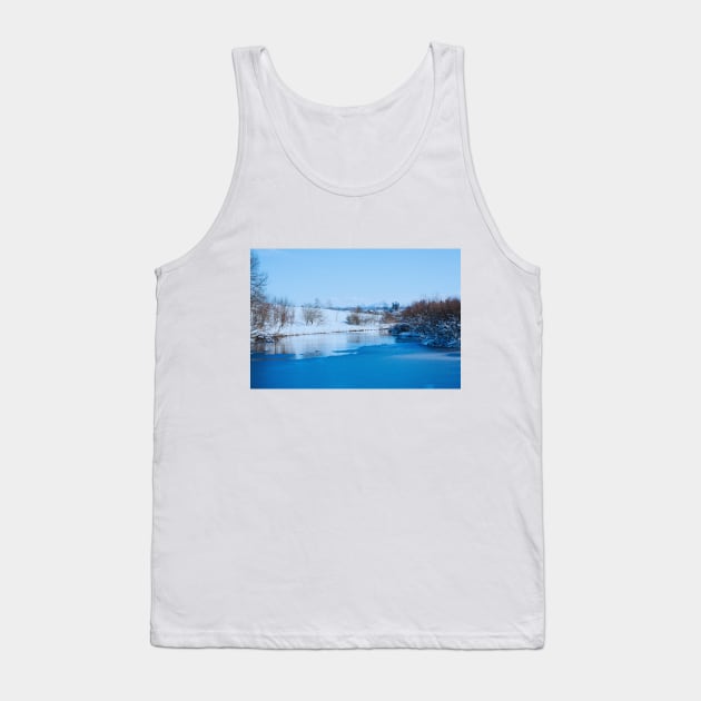 Winter Lake (Cool) Tank Top by Victorious Maximus